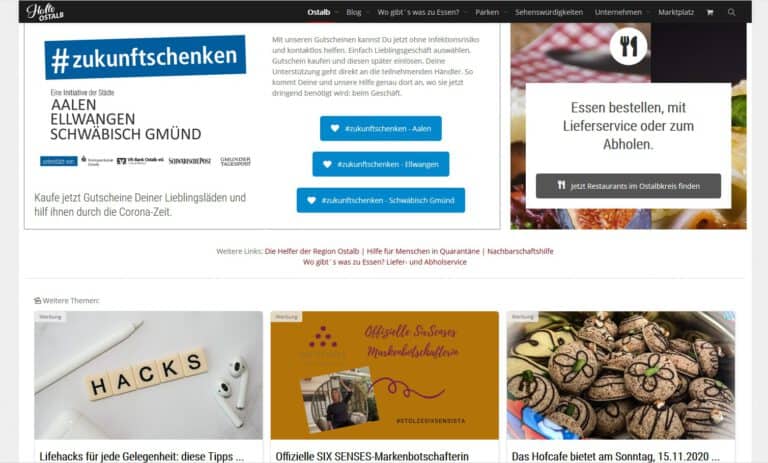 Read more about the article Hallo Ostalb – Multiblogger Plattform mit Marktplatz